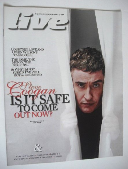 Live magazine - Steve Coogan cover (23 August 2009)