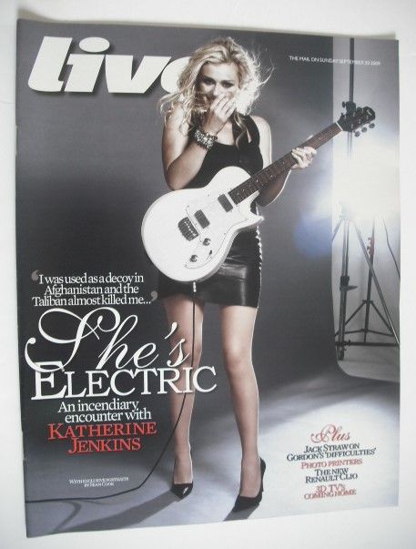 Live magazine - Katherine Jenkins cover (20 September 2009)