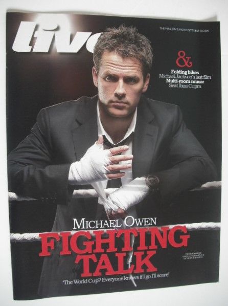 Live magazine - Michael Owen cover (18 October 2009)