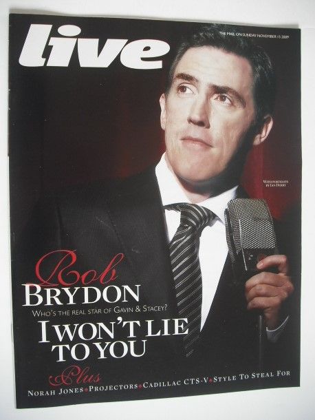 Live magazine - Rob Brydon cover (15 November 2009)