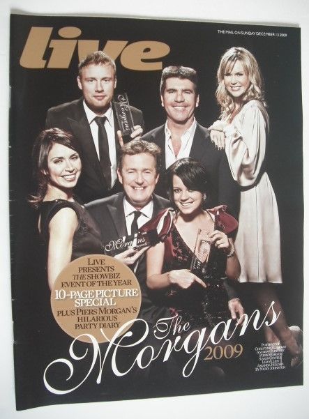 <!--2009-12-13-->Live magazine - The Morgans cover (13 December 2009)