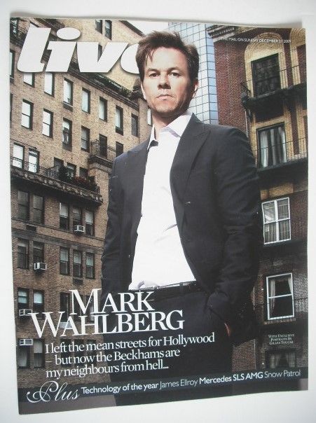 Live magazine - Mark Wahlberg cover (27 December 2009)