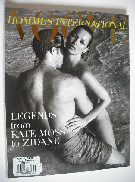 Paris Vogue Hommes International magazine - Spring/Summer 2010 - Kate Moss cover