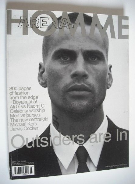 Arena Homme Plus magazine (Spring/Summer 2000 - Mark Vanderloo cover)