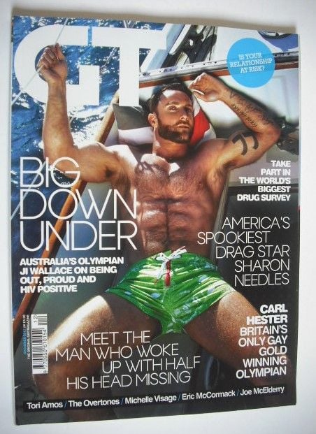 <!--2012-12-->Gay Times magazine - Ji Wallace cover (December 2012)