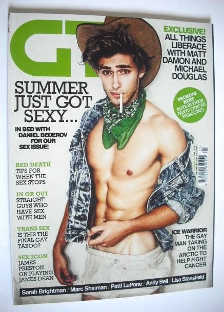 Gay Times magazine - Daniel Bederov cover (Summer 2013)