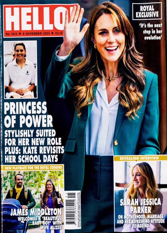 Hello! magazine - Kate Middleton cover (6 November 2023 - Issue 1813)