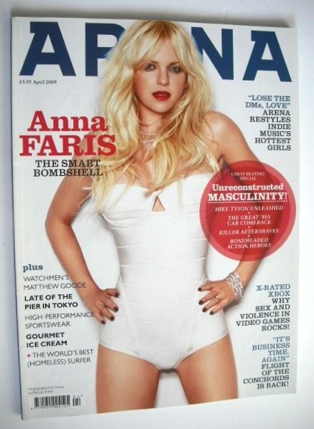 Arena magazine - April 2009 - Anna Faris cover