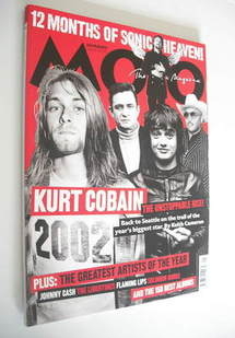 MOJO magazine - Kurt Cobain cover (January 2003 - Issue 110)