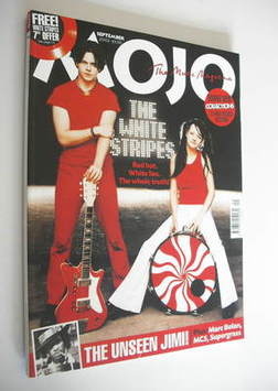 <!--2002-09-->MOJO magazine - The White Stripes cover (September 2002 - Iss
