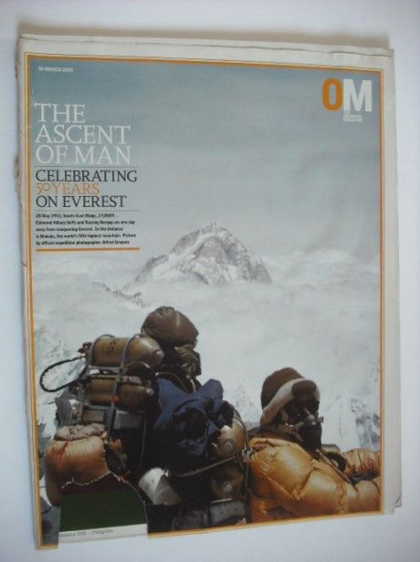 The Observer magazine - Celebrating 50 Years On Everest (30 March 2003)