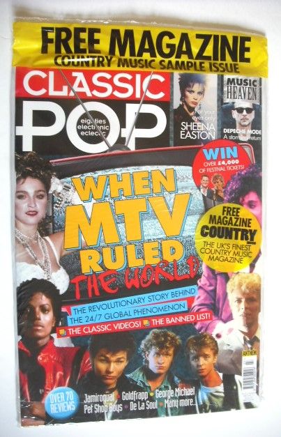 <!--2017-04-->Classic Pop magazine - When MTV Ruled The World cover (April/