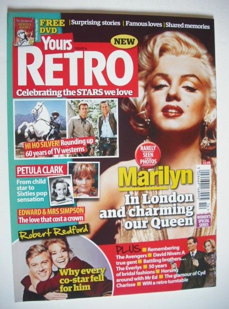 Yours Retro magazine - Marilyn Monroe cover (Issue 6)