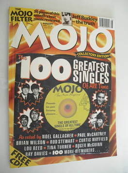 MOJO magazine - The 100 Greatest Singles Of All Time cover (August 1997 - Issue 45)