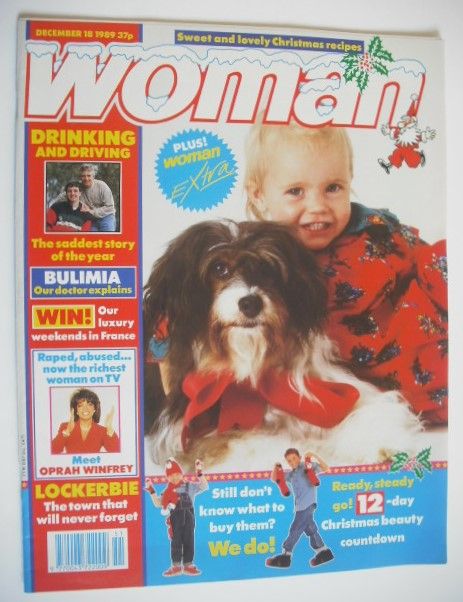Woman magazine (18 December 1989)