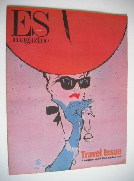 Evening Standard magazine - Travel Issue cover (10 January 1997)