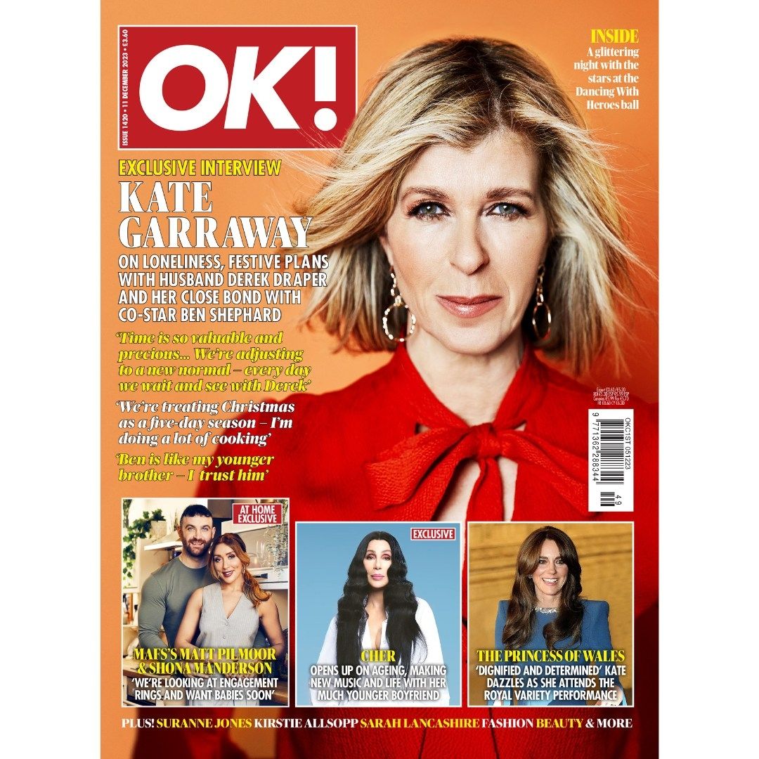 OK! magazine - Kate Garraway  cover (11 December 2023 - Issue 1420)