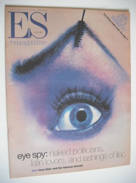 Evening Standard magazine - Eye Spy cover (24 July 1998)