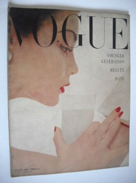 British Vogue magazine - August 1950 (Vintage Issue)