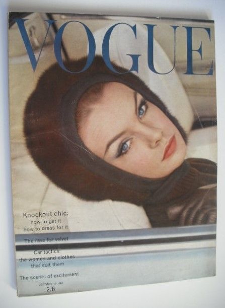 British Vogue magazine - 15 October 1962 (Vintage Issue)