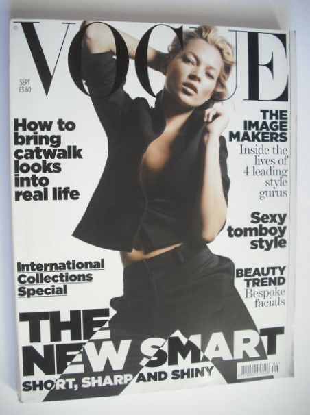 British Vogue magazine - September 2006 - Kate Moss cover