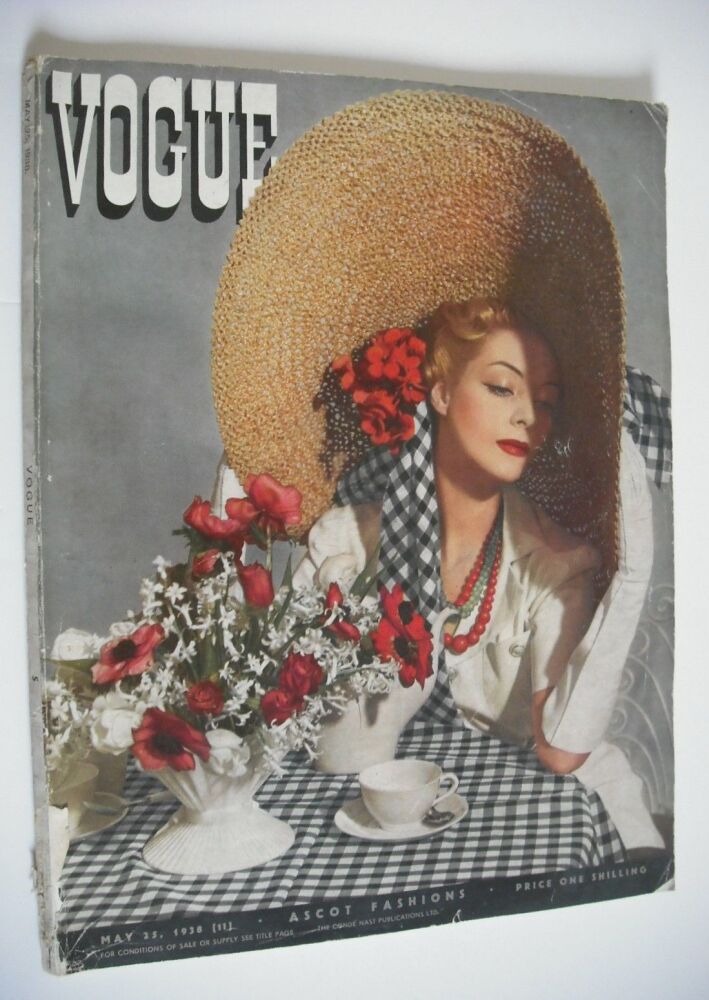 British Vogue magazine - 25 May 1938 (Vintage Issue)