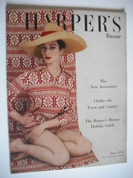 Harper's Bazaar magazine - June 1956