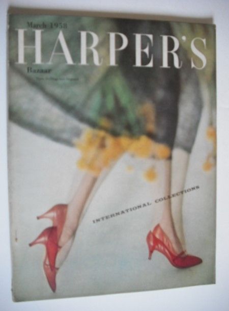 Harper's Bazaar magazine - March 1958