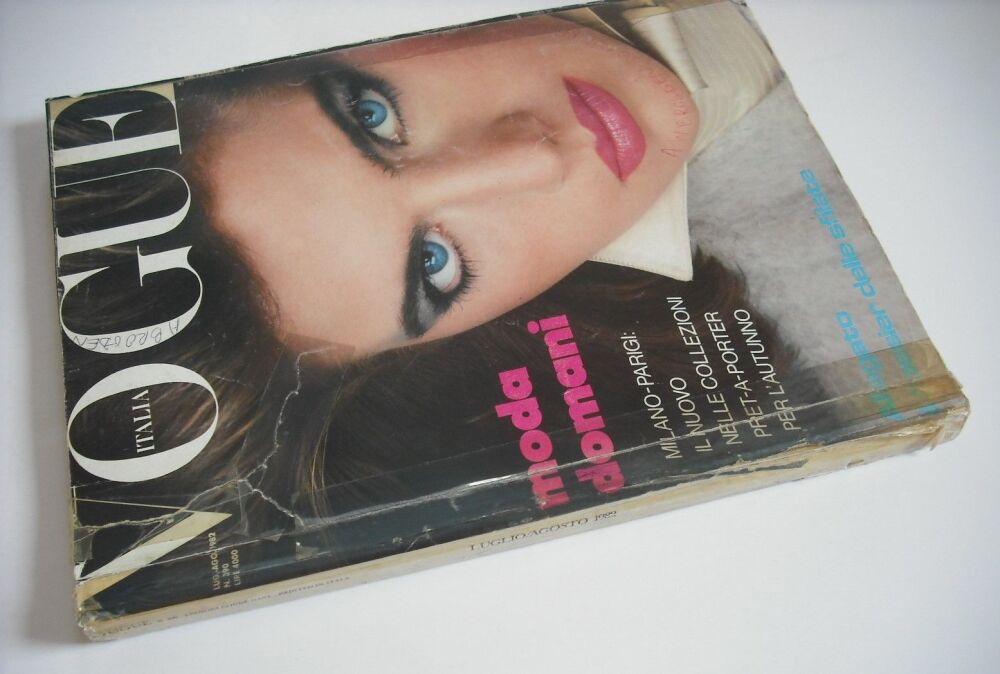 Vogue Italia magazine - July/August 1982