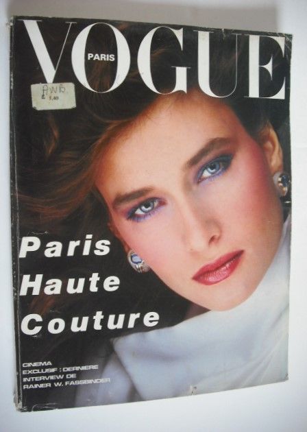 French Paris Vogue magazine - September 1982