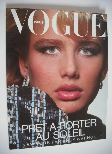 <!--1984-04-->French Paris Vogue magazine - April 1984