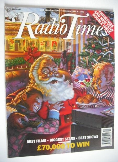 Radio Times magazine - Christmas and New Year Issue (22 December 1990 - 4 January 1991, East Edition)