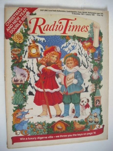 Radio Times magazine - Christmas And New Year Issue (19 December 1987 - 1 January 1988, East Edition)