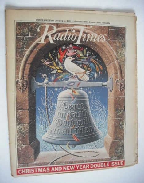 Radio Times magazine - Christmas and New Year Issue (19 December 1981 - 1 January 1982)