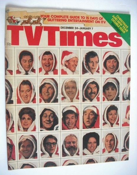 <!--1976-12-24-->TV Times magazine - Christmas issue (24 December 1976 - 7 