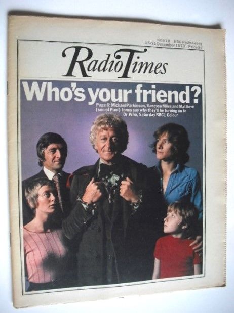 <!--1973-12-15-->Radio Times magazine - Who's Your Friend cover (15-21 Dece