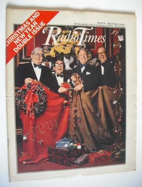 Radio Times magazine - The Two Ronnies and Morecambe & Wise cover (22 December 1973 - 4 January 1974)