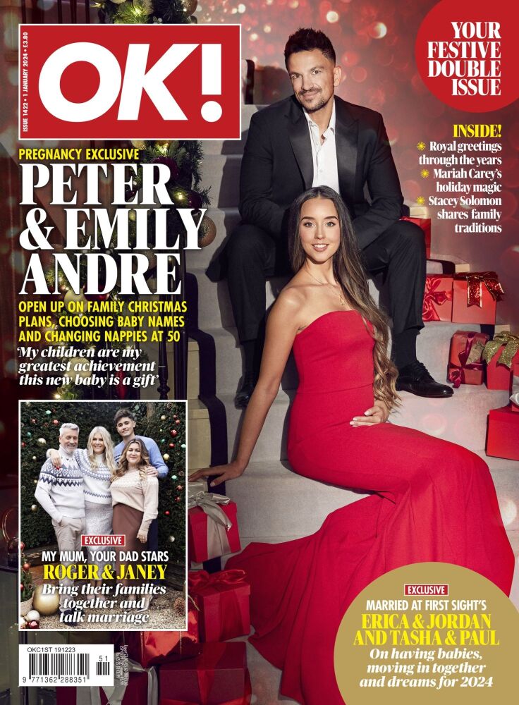 OK! magazine - Peter Andre and Emily Andre cover (1 January 2024 - Issue 1422)