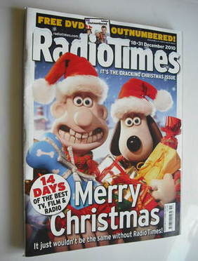Radio Times magazine - Wallace and Gromit cover (18-31 December 2010)