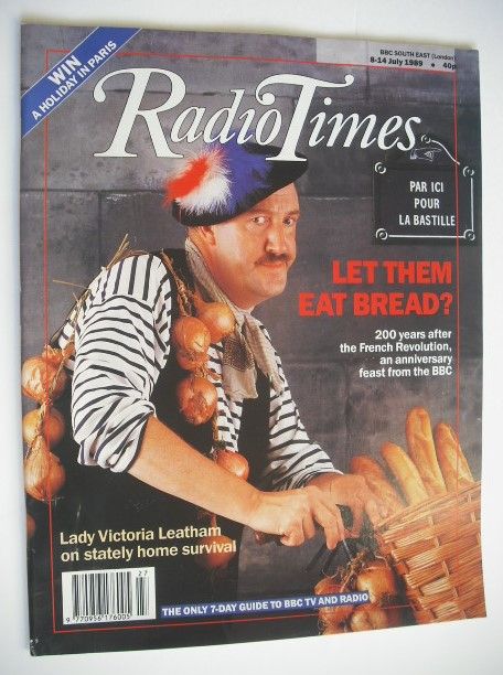 Radio Times magazine - Gorden Kaye (8-14 July 1989)