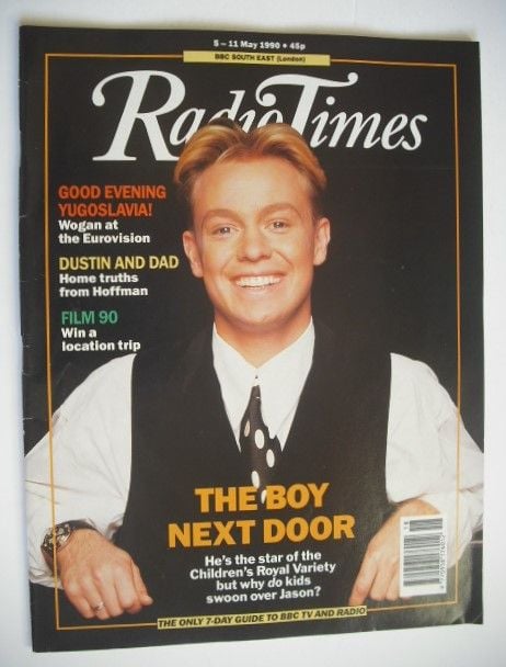 Radio Times magazine - Jason Donovan cover (5-11 May 1990)