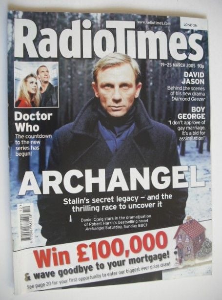 <!--2005-03-19-->Radio Times magazine - Daniel Craig cover (19-25 March 200