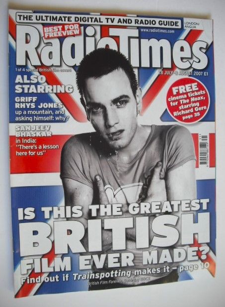 Radio Times magazine - Ewan McGregor cover (28 July-3 August 2007)