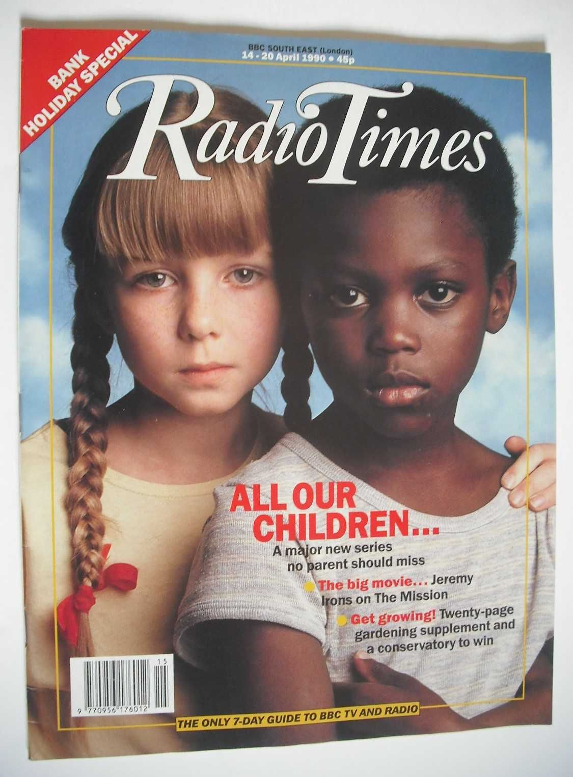 <!--1990-04-14-->Radio Times magazine - All Our Children cover (14-20 April