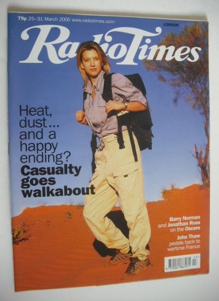 Radio Times magazine - Claire Goose cover (25-31 March 2000)