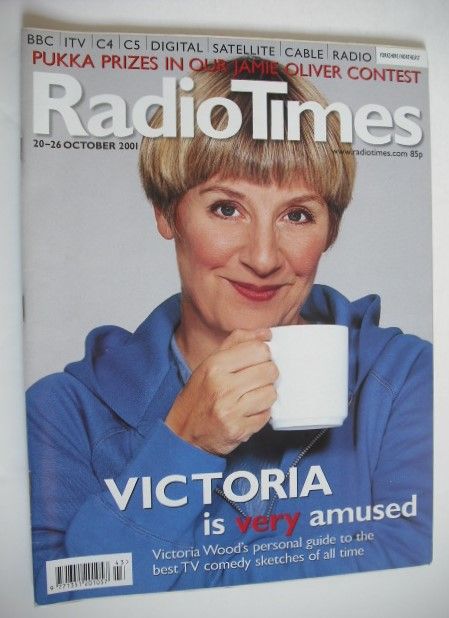 Radio Times magazine - Victoria Wood cover (20-26 October 2001)
