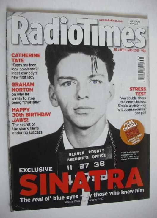 Radio Times magazine - Frank Sinatra cover (30 July-5 August 2005)