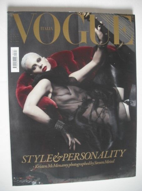 Vogue Italia magazine - July 2009 - Kristen McMenamy cover (and The Barbie Issue)