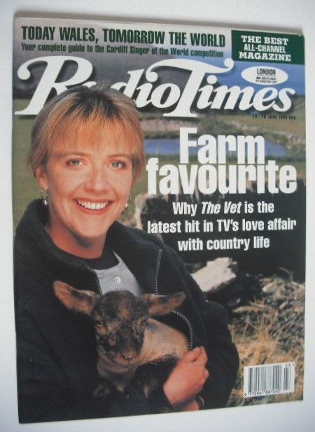 Radio Times magazine - Suzanne Burden cover (10-16 June 1995)