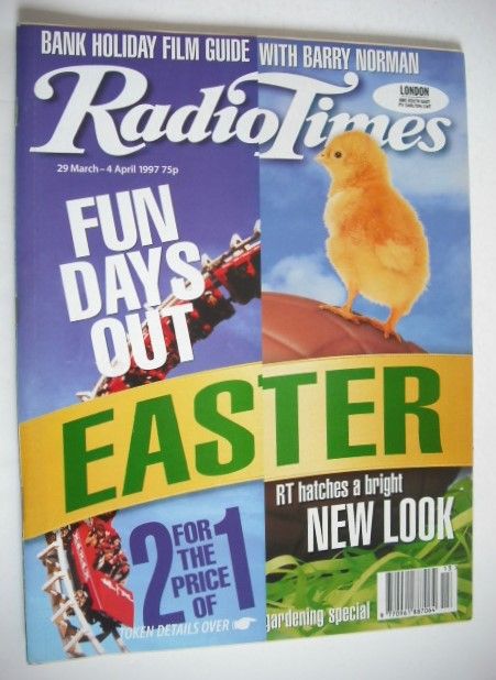 Radio Times magazine - Easter cover (29 March - 4 April 1997)